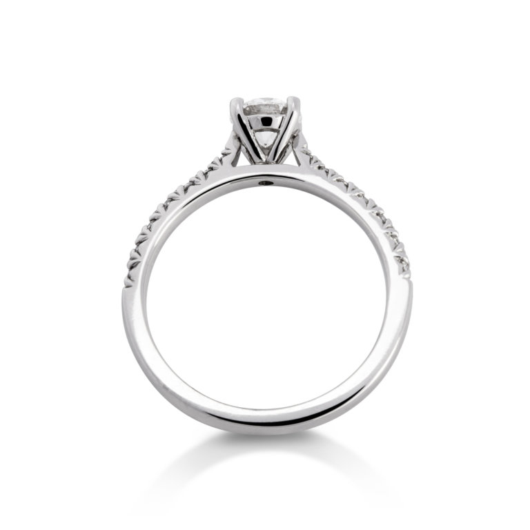 Image of a Forever Fattorinis Diamond Ring in platinum