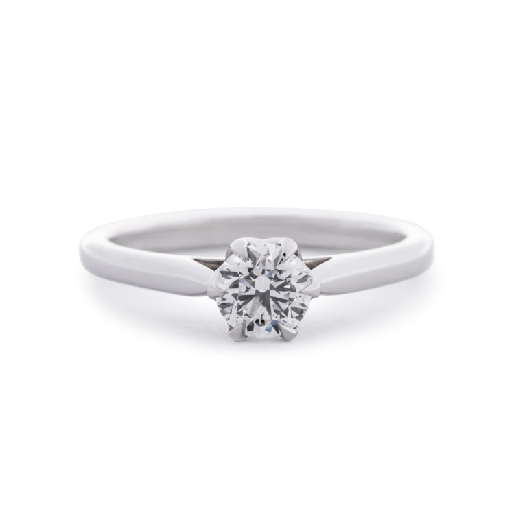 Image of Flawless Fattorinis 0.52ct Diamond Ring