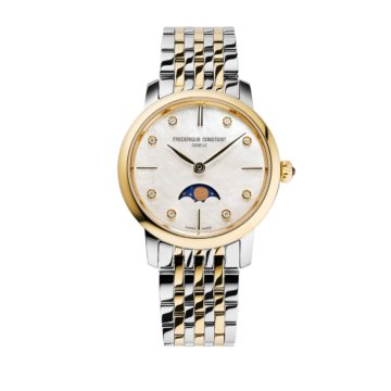 Image of a Frederique Constant Slimline Ladies Moonphase Watch