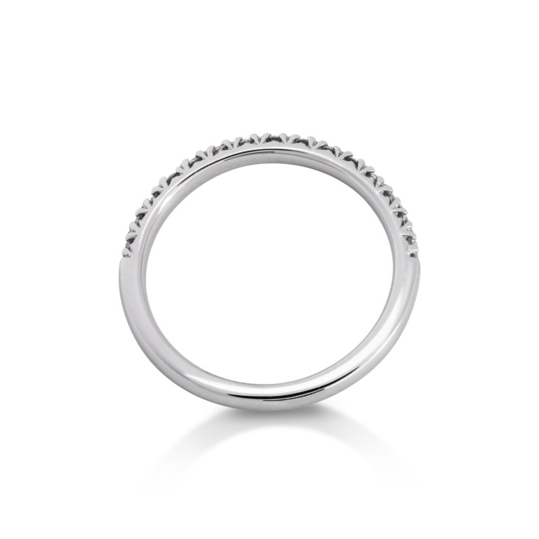 Image of a Forever Fattorinis 0.27ct Diamond Wedding Band in platinum