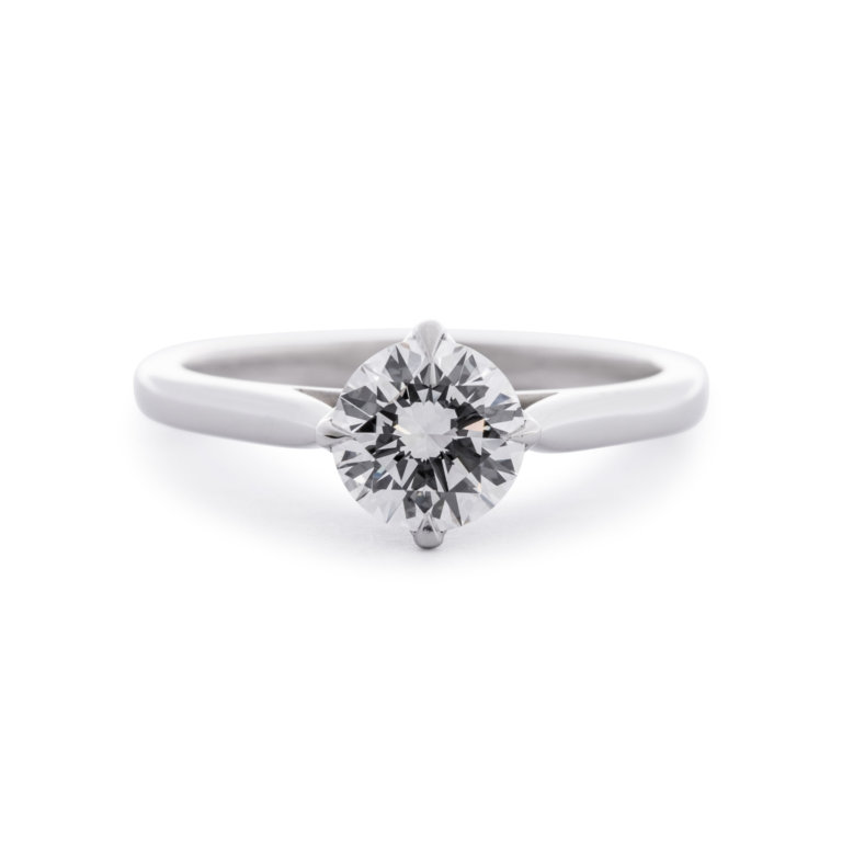 Image of Flawless Fattorinis 1.00ct Diamond Ring