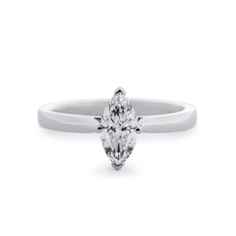 Forever Fattorinis 0.70ct Marquise Cut Diamond Ring - Image 3