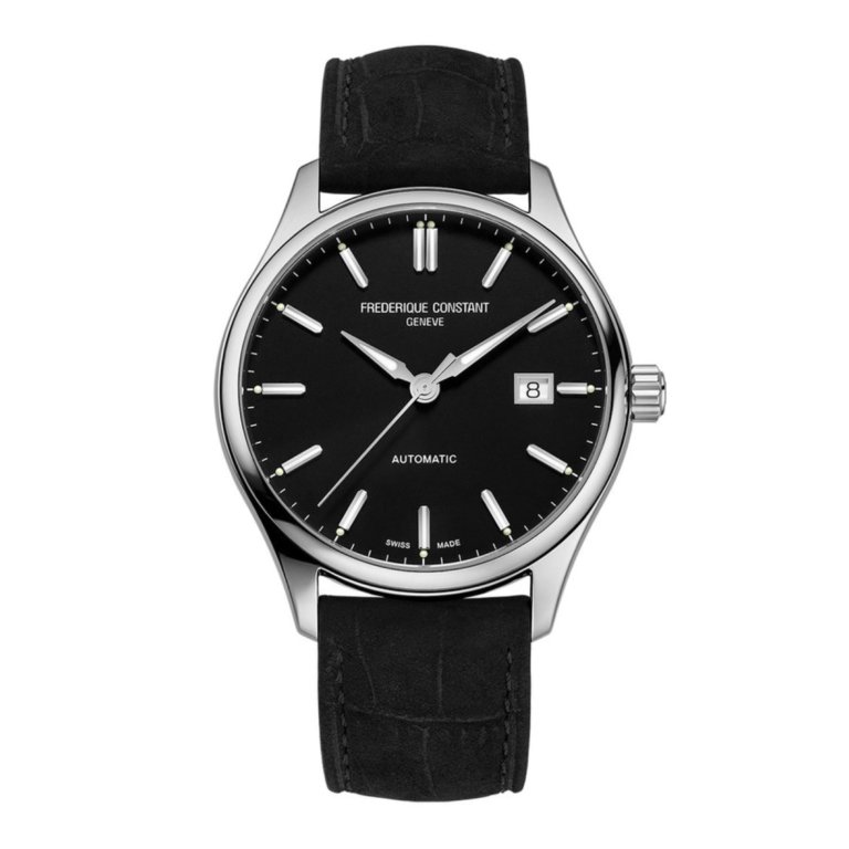 Image of a Frederique Constant Classics Index Automatic Watch with black dial