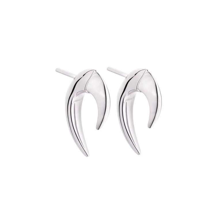 Image of a pair of Shaun Leane Silver Talon Mini Earrings