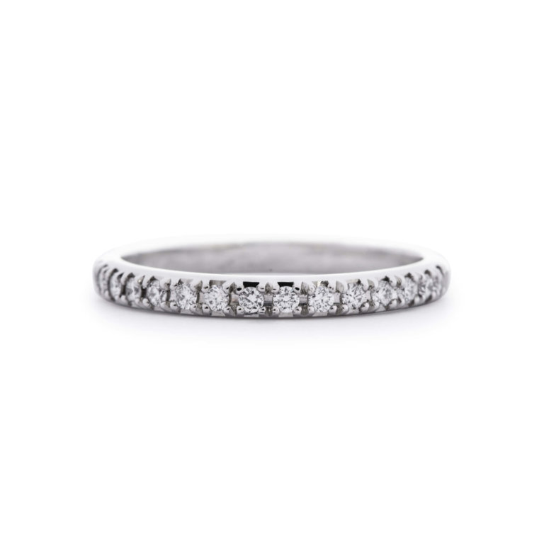 True Half 0.19ct Diamond Wedding Band - Image 3