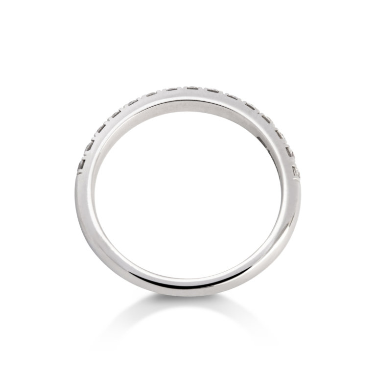 Image of a True Half 0.30ct Diamond Wedding Band in platinum