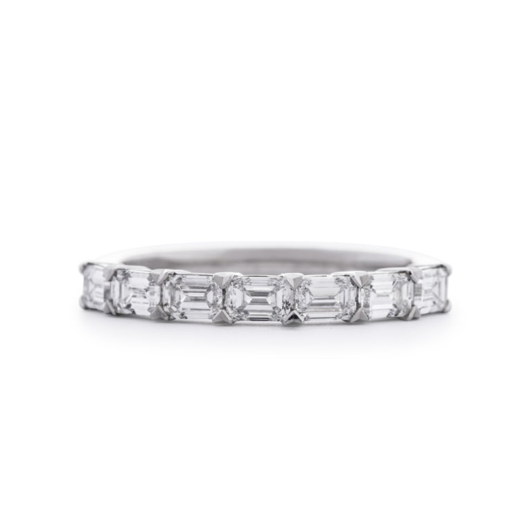 Emerald Cut 0.98ct Diamond Ring - Image 3