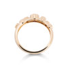 Image of a Ruby and Diamond Scatter Ring in yellow gold