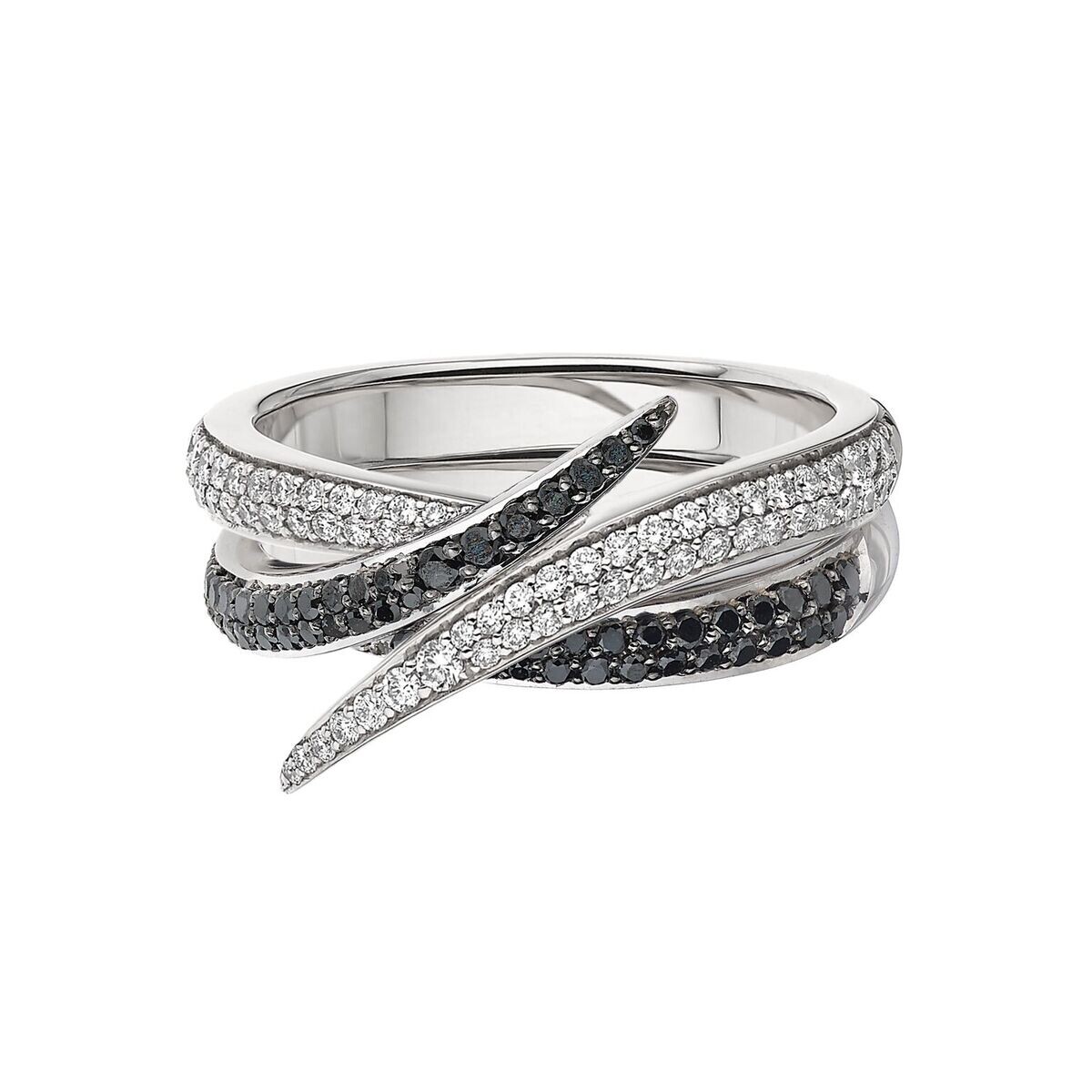 Shaun Leane Interlocking Black Diamond Ring | Jeweller in Harrogate ...