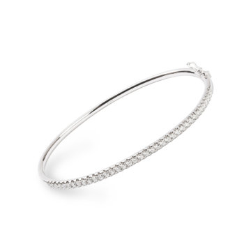 Diamond Set 0.93ct Classic Bangle