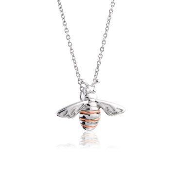 Clogau Silver Honey Bee Pendant