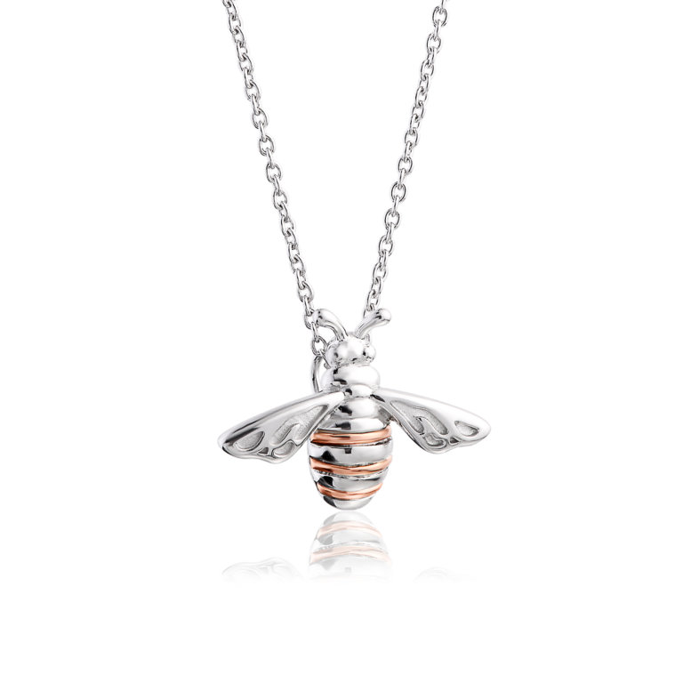 Clogau Silver Honey Bee Pendant