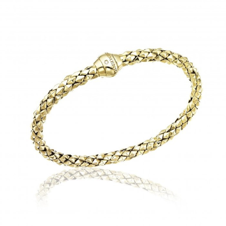 Chimento Stretch Classic Yellow Gold Bracelet