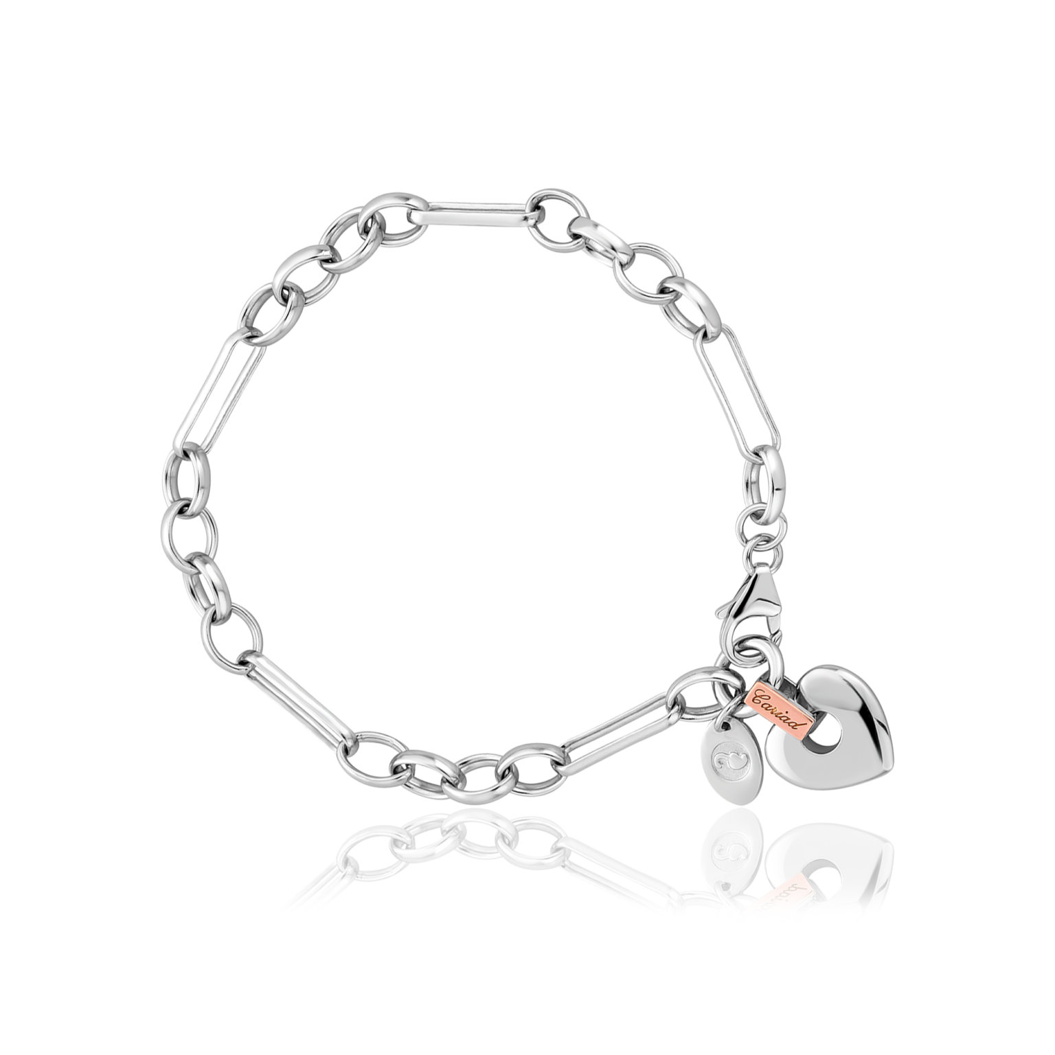 Clogau Silver Cariad Heart Bracelet Jeweller in Harrogate, Yorkshire