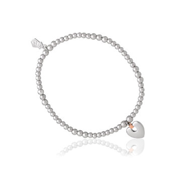 Clogau Silver Cariad Affinity Bead Bracelet