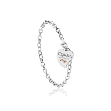 Clogau Silver Tree of Life Insignia Heart Bracelet
