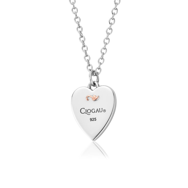 Clogau Silver Tree of Life Insignia Heart Pendant