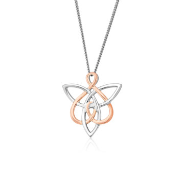 Clogau Silver Fairies of the Mine Pendant