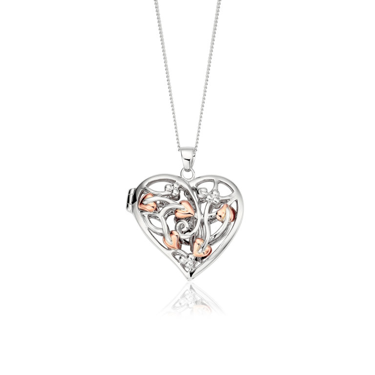 Clogau Silver Fairy Locket Pendant