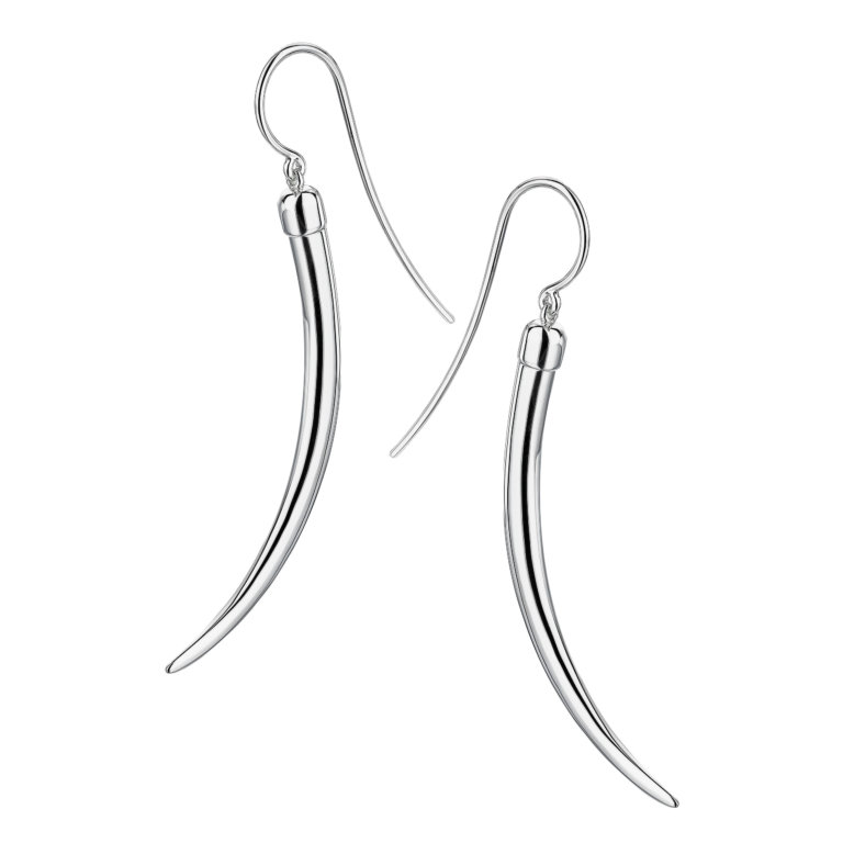 Shaun Leane Silver No.1 Medium Earrings