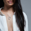Shaun Leane Silver Hook Heart Pendant - Image 2