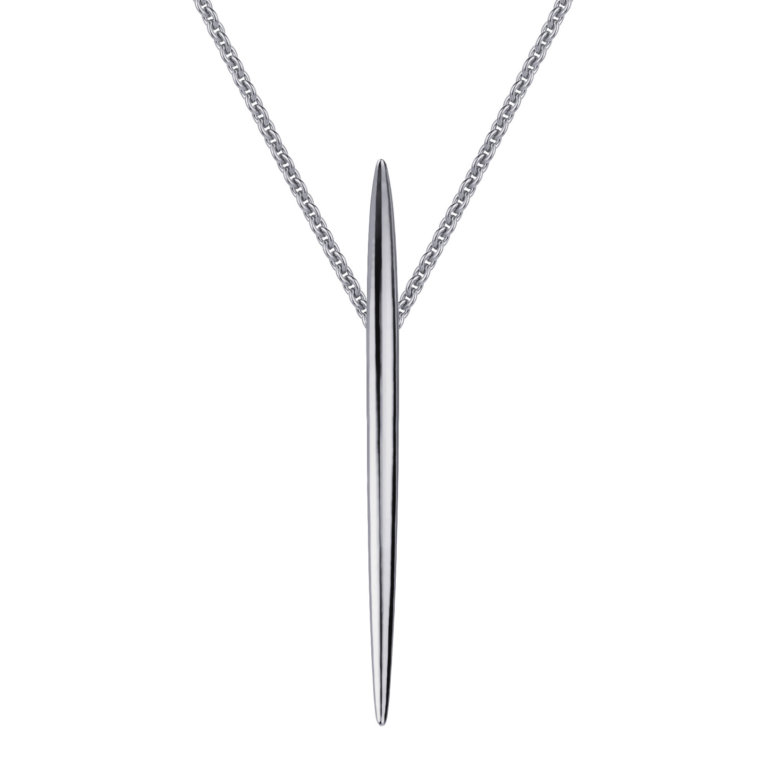 Shaun Leane Silver Quill Long Pendant