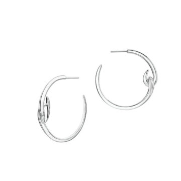 Shaun Leane Silver Hook Hoop Earrings