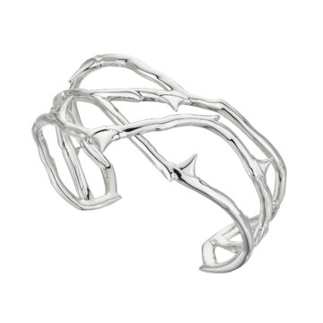 Shaun Leane Silver Rose Thorn Small Cuff