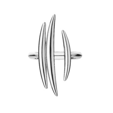 Shaun Leane Silver Quill Triple Bar Ring