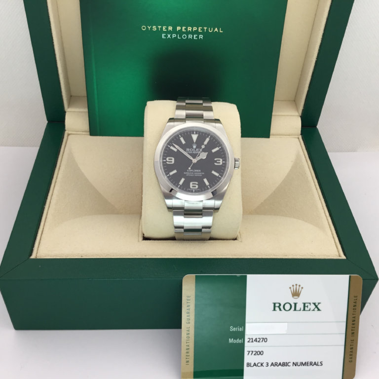 Pre-owned Rolex Oyster Perpetual Explorer 39mm Watch