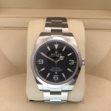 Pre-owned Rolex Oyster Perpetual Explorer 39mm Watch