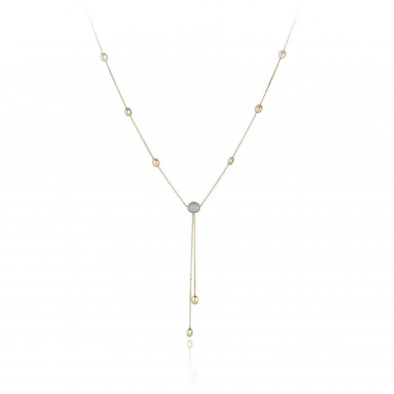 Chimento Armillas Acqua Yellow Gold and Diamond Necklace