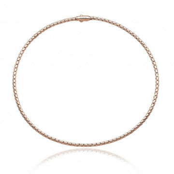 Chimento Stretch Spring 18ct Rose Gold Collar