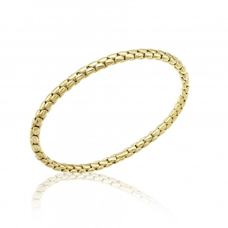 Chimento Stretch Spring 18ct Yellow Gold Bracelet