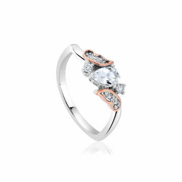 Clogau Silver Kensington Fife Tiara Ring
