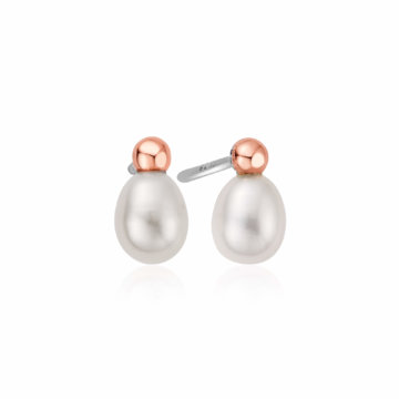 Clogau Silver Beachcomber Stud Earrings
