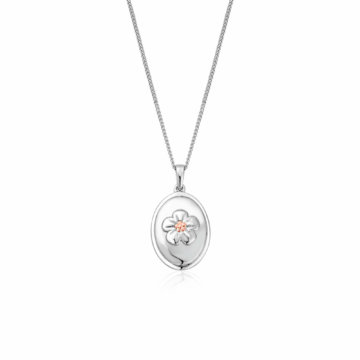 Clogau Silver Forget Me Not Pendant