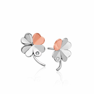 Clogau Silver Pob Lwc Stud Earrings