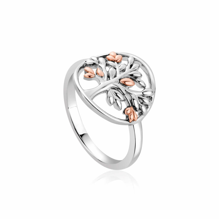 Clogau Silver Tree of Life Circle Ring