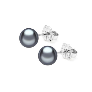 Tahitian Cultured Pearl 9mm Stud Earrings