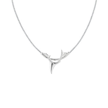 Shaun Leane Silver Rose Thorn Branch Pendant