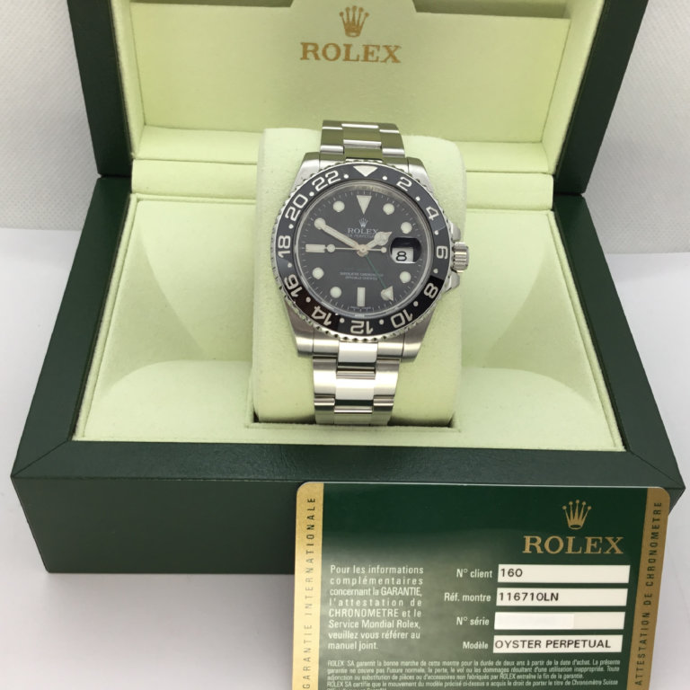 Pre-owned Rolex Oyster Perpetual GMT Master II Watch - Image 2