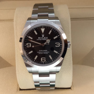 Pre-owned Rolex Oyster Perpetual Explorer 39mm Watch