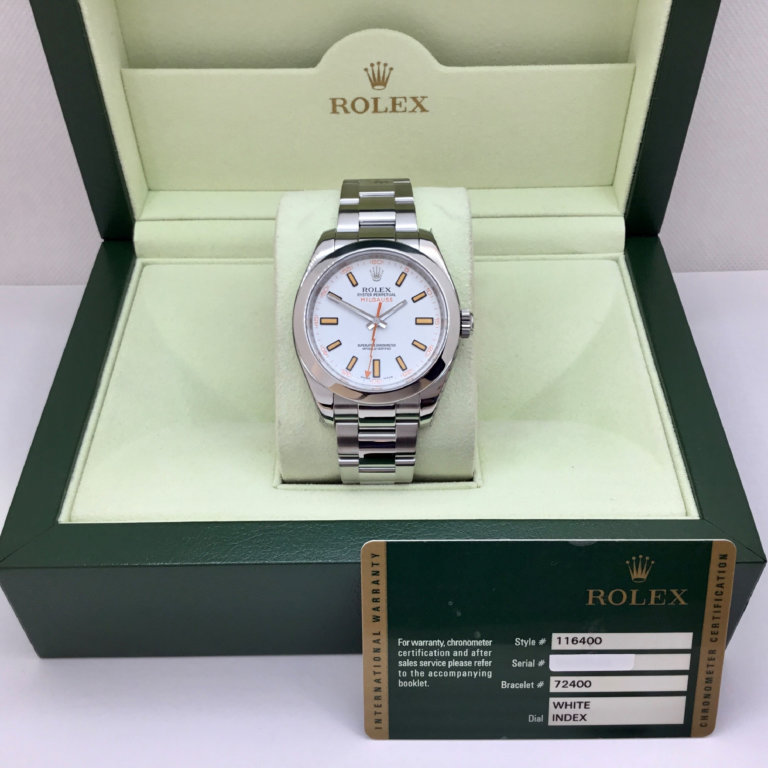 Pre-owned Rolex Oyster Perpetual Milgauss Watch