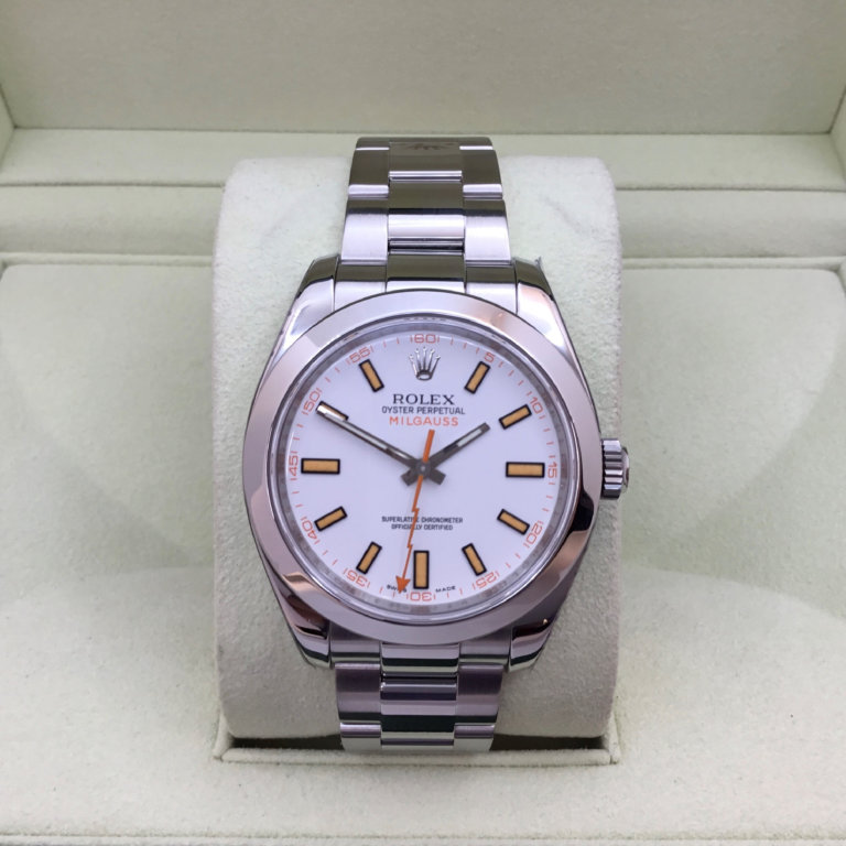 Pre-owned Rolex Oyster Perpetual Milgauss Watch