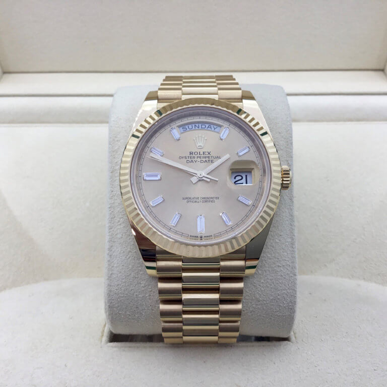 Pre-owned Rolex Oyster Perpetual Day-Date 40 Watch