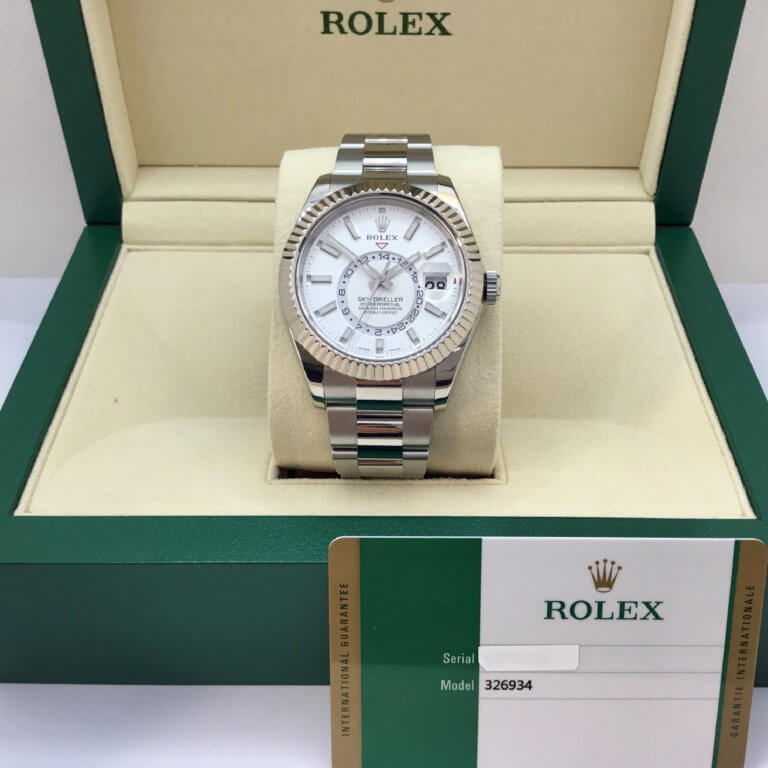 Pre-owned Rolex Oyster Perpetual Sky-Dweller Watch