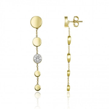 Chimento Armillas Glow 18ct Yellow Gold and Diamond Detachable Drop Earrings