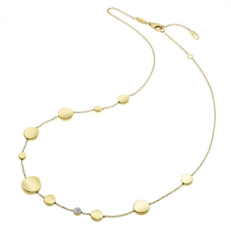 Chimento Armillas Glow 18ct Yellow Gold and Diamond Necklace