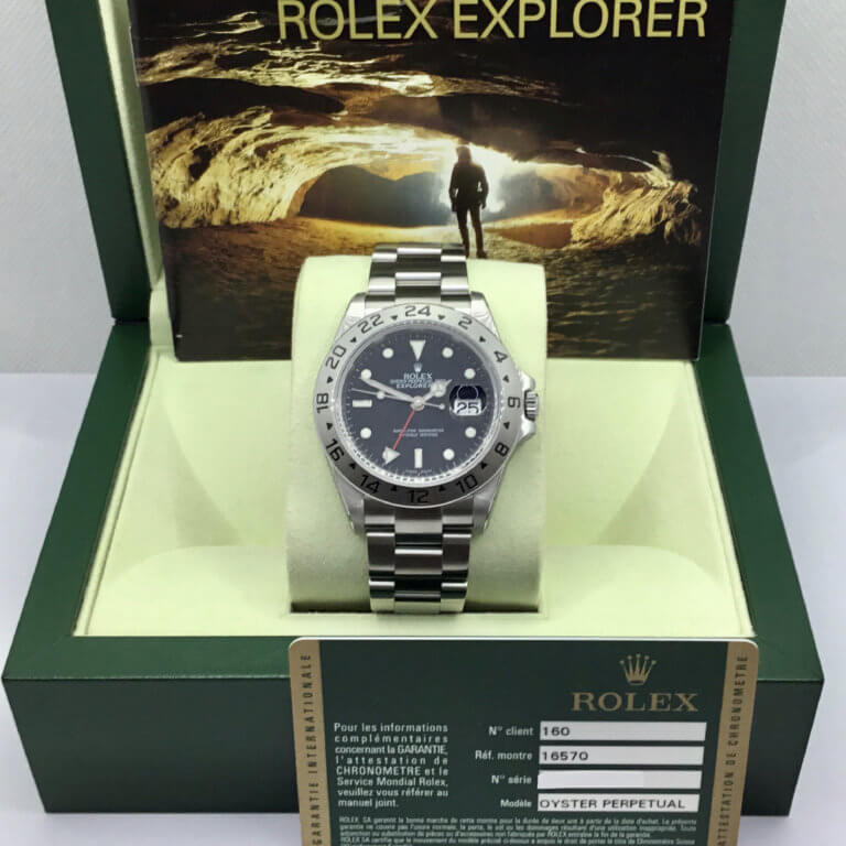 Pre-owned Rolex Oyster Perpetual Explorer II Watch